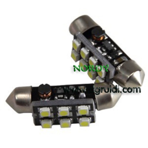 Canbus led festoon 6smd3528  reversed light back up  back-up led canbus light